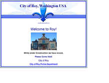 Tablet Screenshot of cityofroy.us